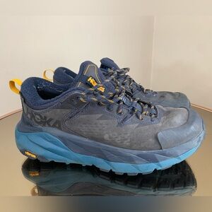Hoka One One Kaha Low GTX Gray Vibram‎ Athletic Shoes Men’s 8 B